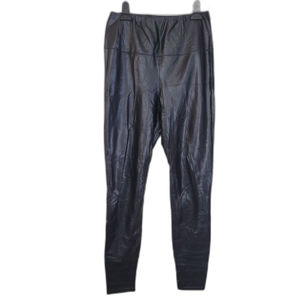 Wilfred Free Aritzia Black Vegan Leather Leggings
